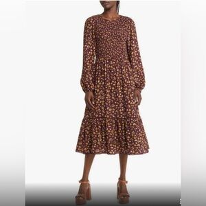 Long and Wander Long Sleeve Dress